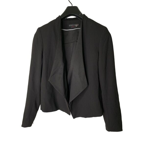 Alice and Olivia Employed blazer jacket black women's size 8 - Picture 1 of 4